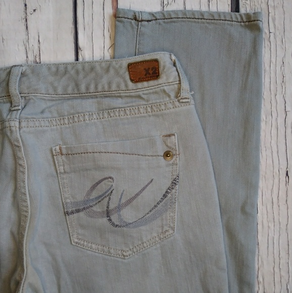 X2 Denim Ultra Low Rise Skinny W01 Jeans Size 6 - Picture 8 of 8